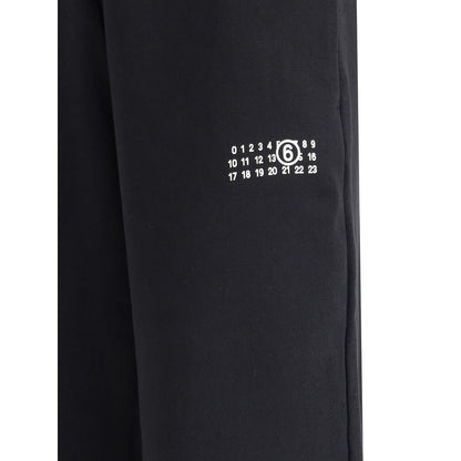 Black Cotton Joggers (Workout Pants)