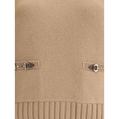 Beige Wool Sweatshirt