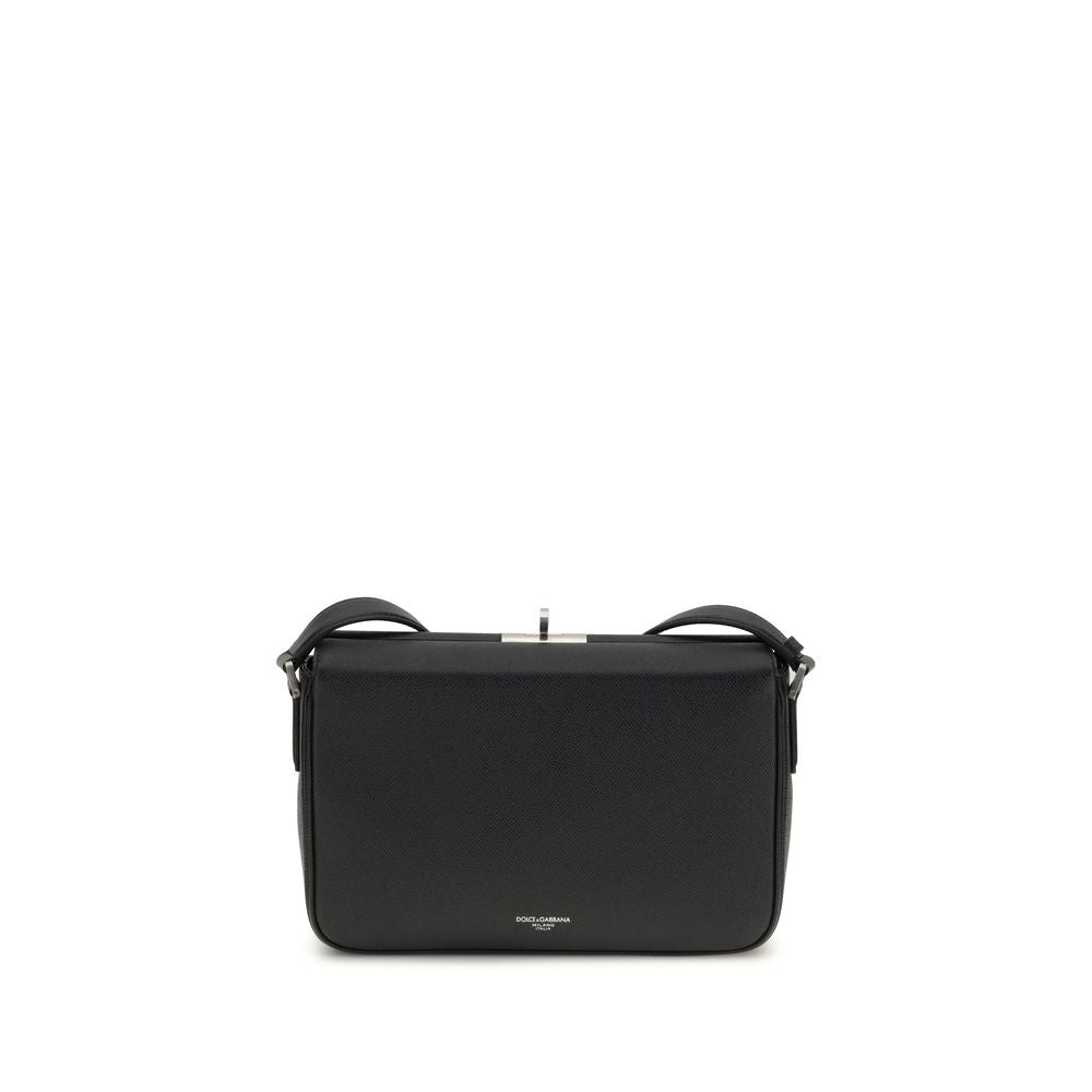 Black Calf Leather Bos Taurus Shoulder Bag