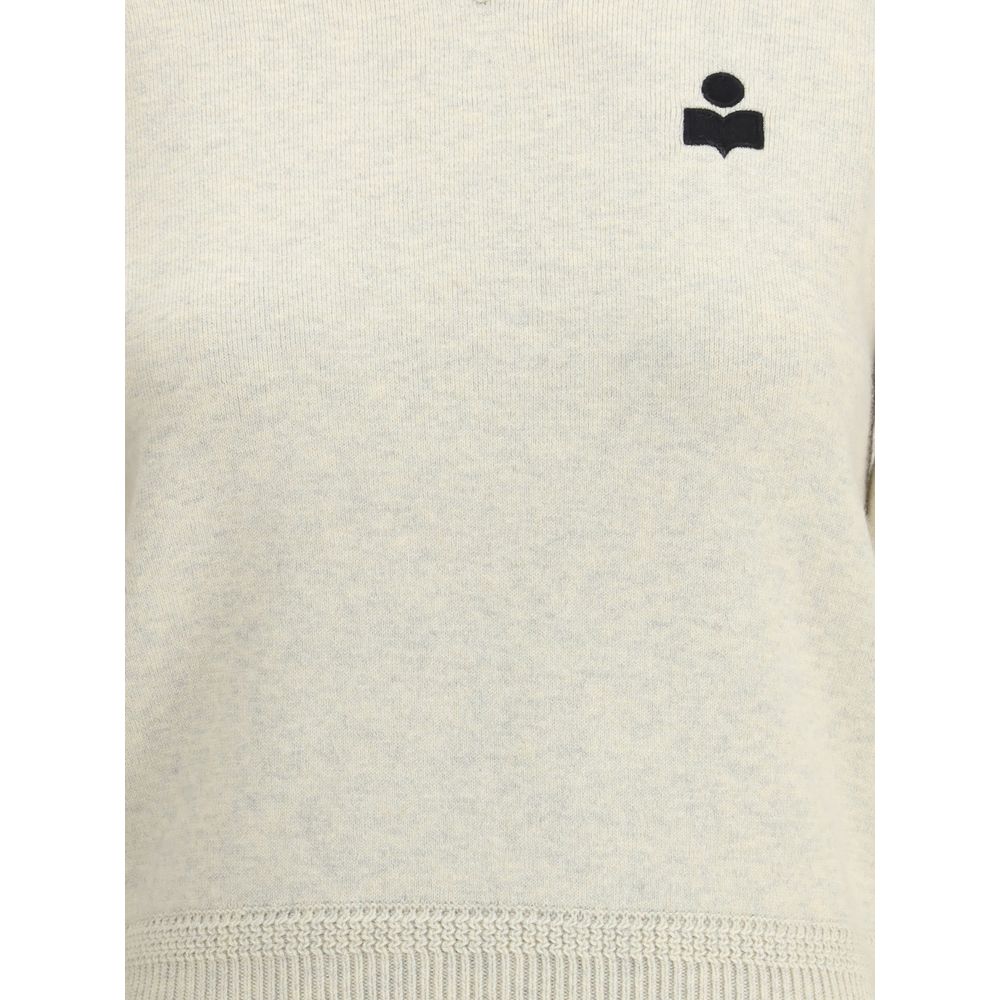 Cream Cotton Sweatshirt