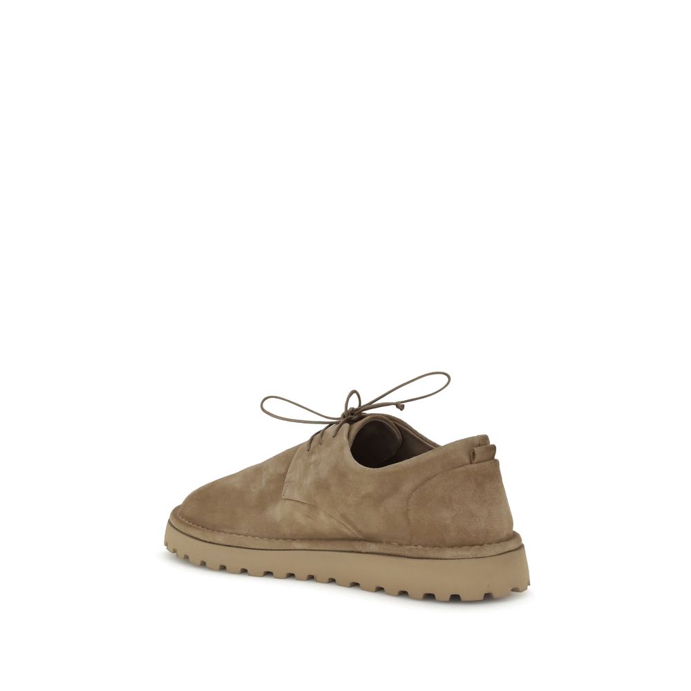 Beige Rubber Oxfords And Derbies