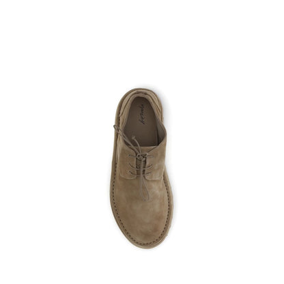 Beige Rubber Oxfords And Derbies