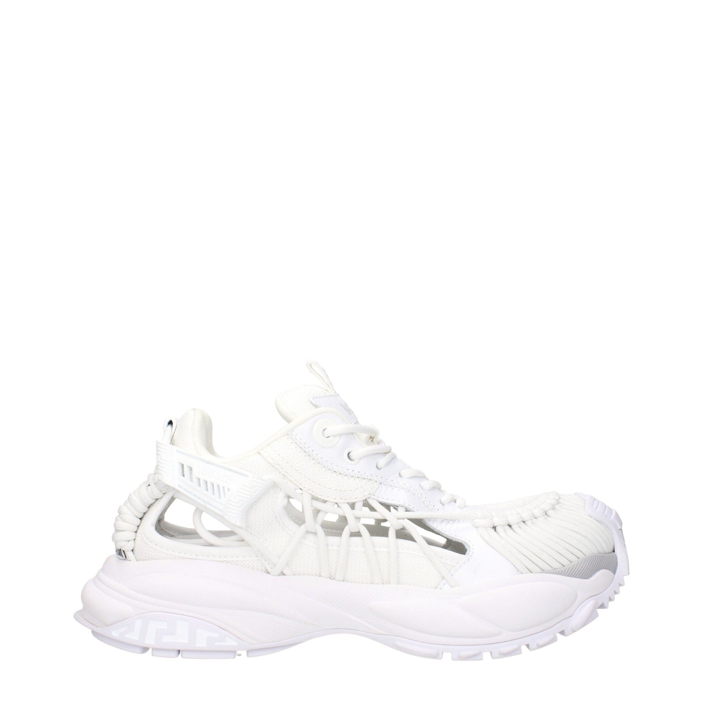 White Leather Athletic Sneakers