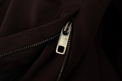 Bordeaux Cotton Stretch Skinny Trouser