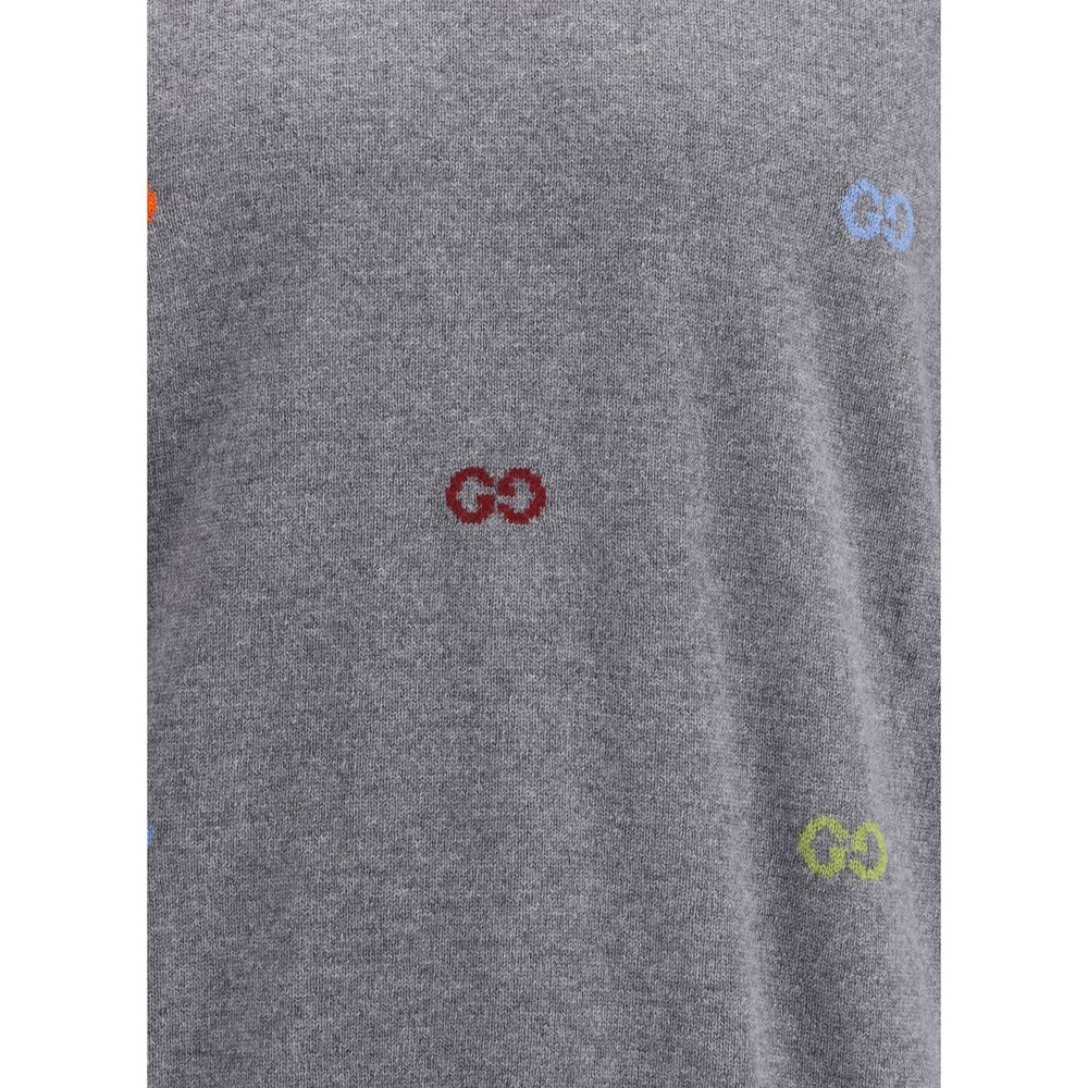 Gray Cashmere Sweatshirt
