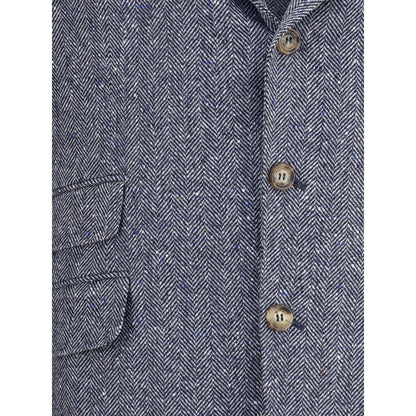 Blue Wool Blazer