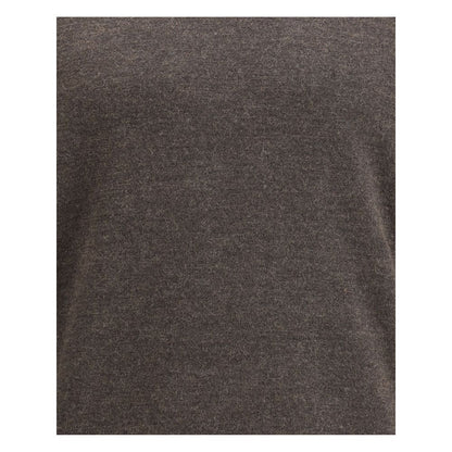 Brown Wool Sweatshirt