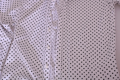 White Dotted Dress Formal MARTINI Shirt