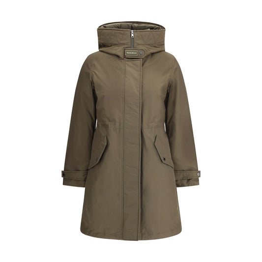 Green Cotton Parka
