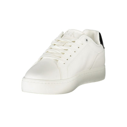 White Leather Women Sneaker