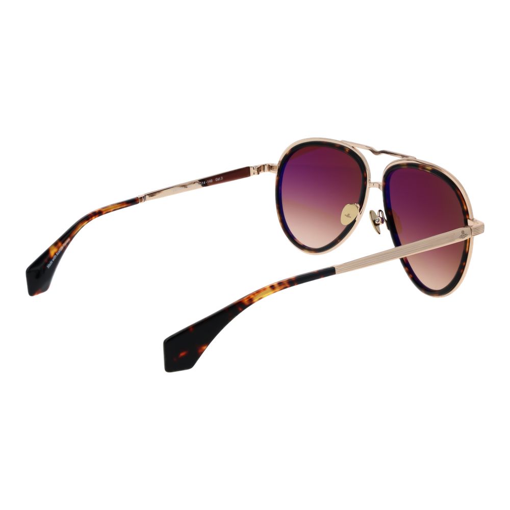 Gold Unisex Sunglasses