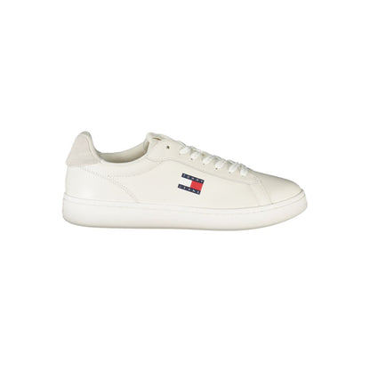 White Leather Men Sneaker