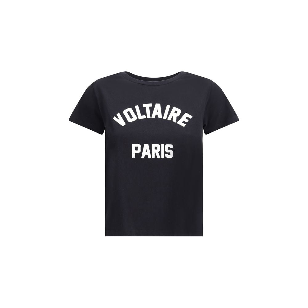 Black Cotton T-Shirt