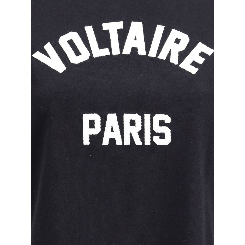 Black Cotton T-Shirt
