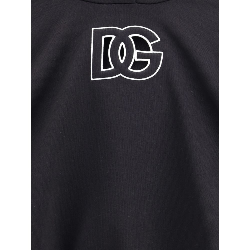 Black Cotton Sweatshirt
