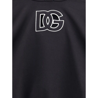 Black Cotton Sweatshirt