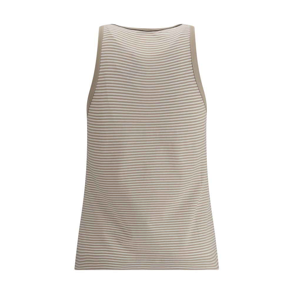 Beige Cotton Top