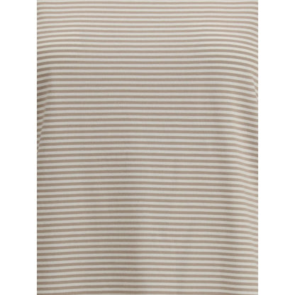 Beige Cotton T-Shirt
