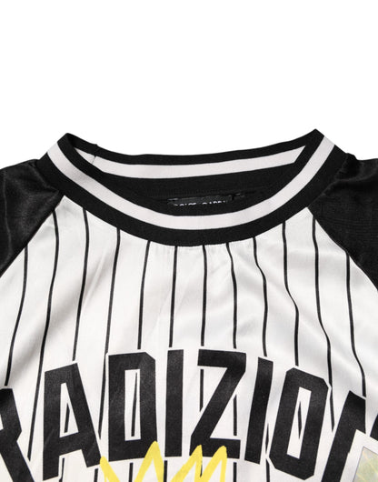 Tradizione Graffiti Print Oversized Men T-shirt