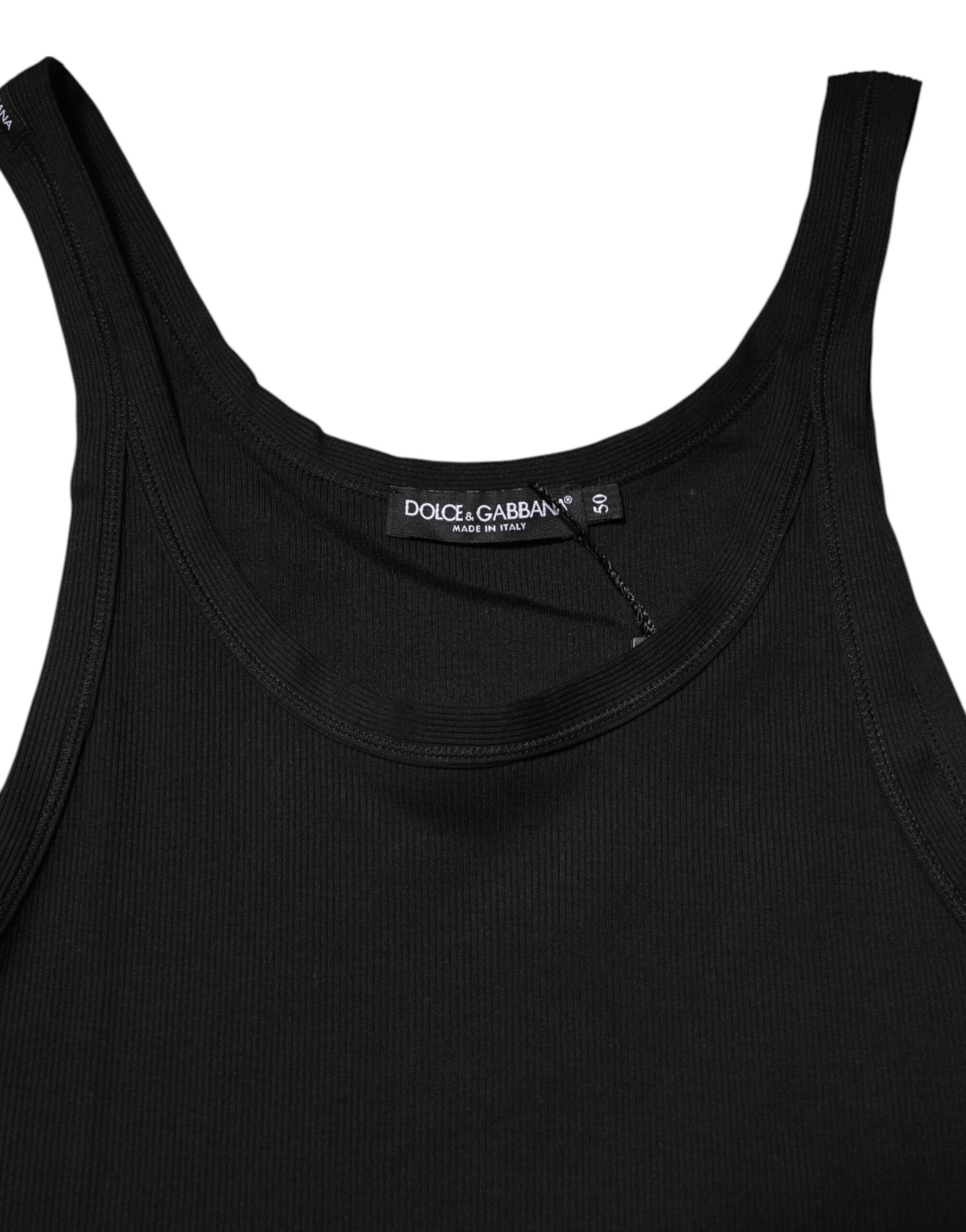 Black Tank Sleeveless Underwear Men T-shirt