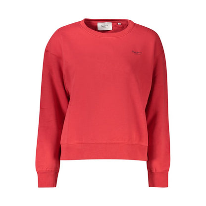 Red Organic Cotton Women Sweater