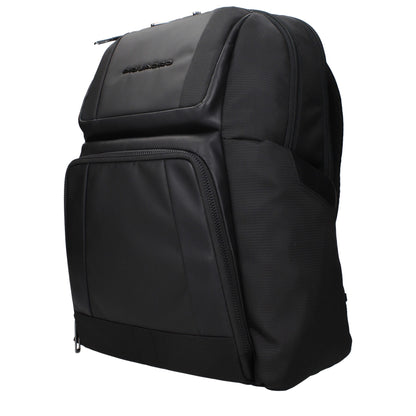 Black Nylon Backpack