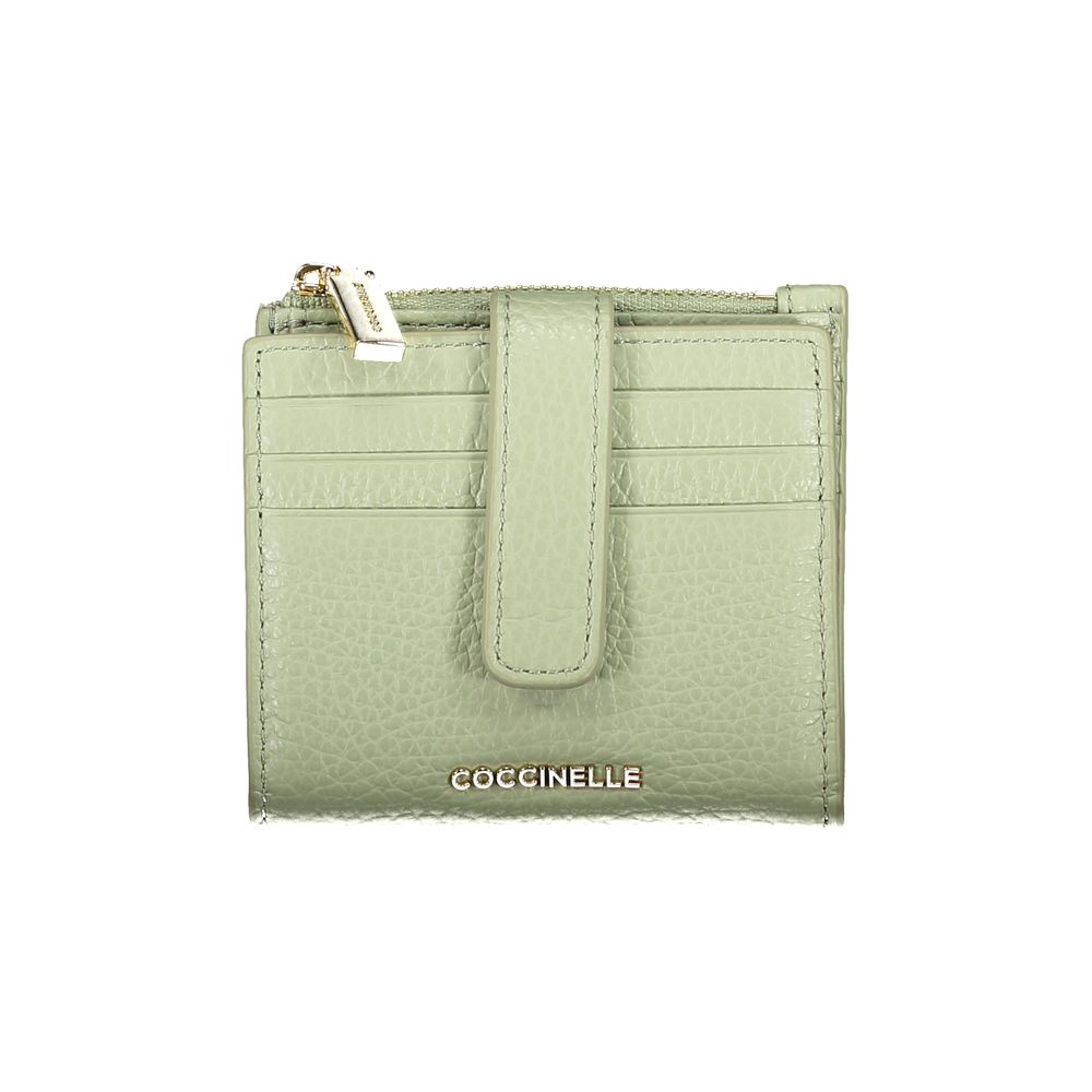 Green Leather Women Wallet