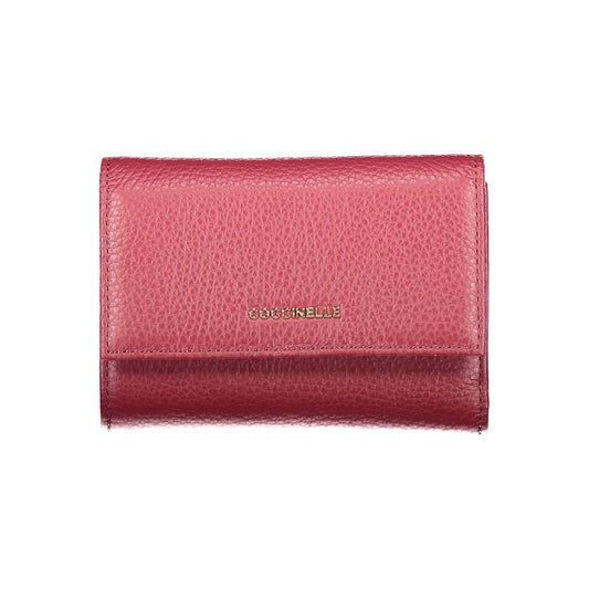 Purple Leather Women Wallet