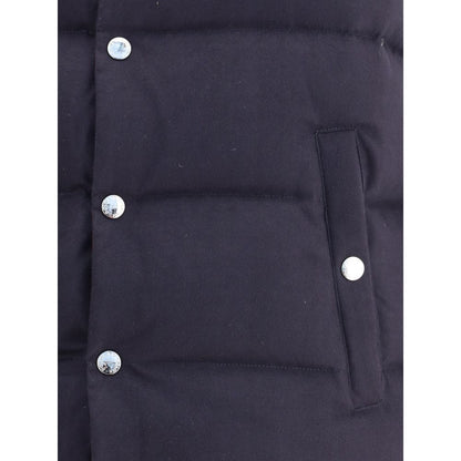 Blue Cotton Jackets And Coat