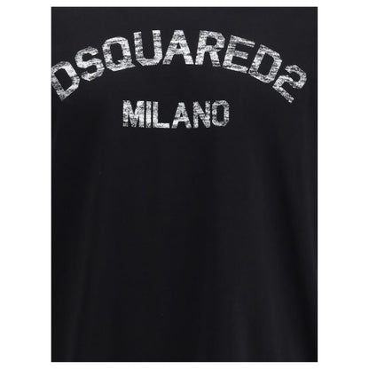 Black Cotton T-Shirt