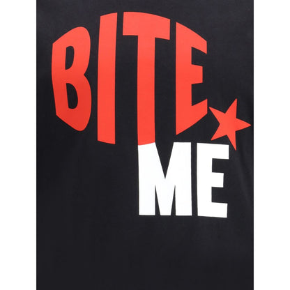 Black Cotton T-Shirt