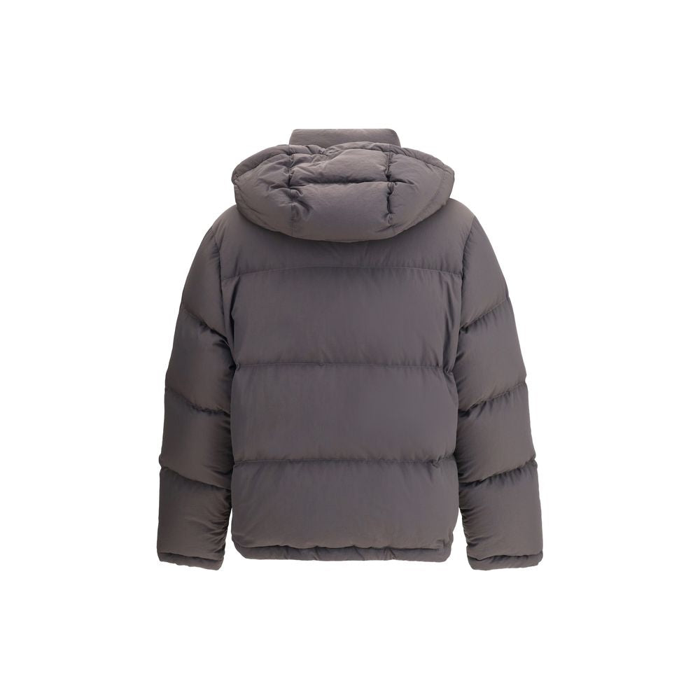 Gray Polyester Coat