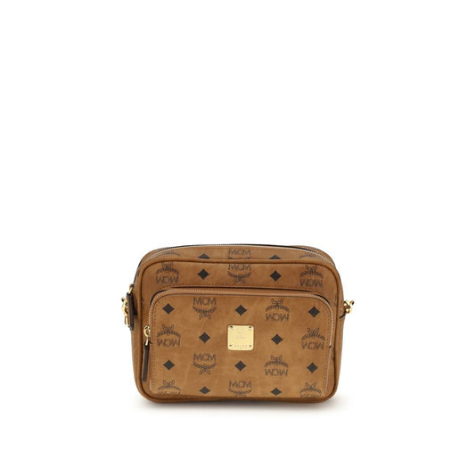 Brown Fabric Shoulder Bag