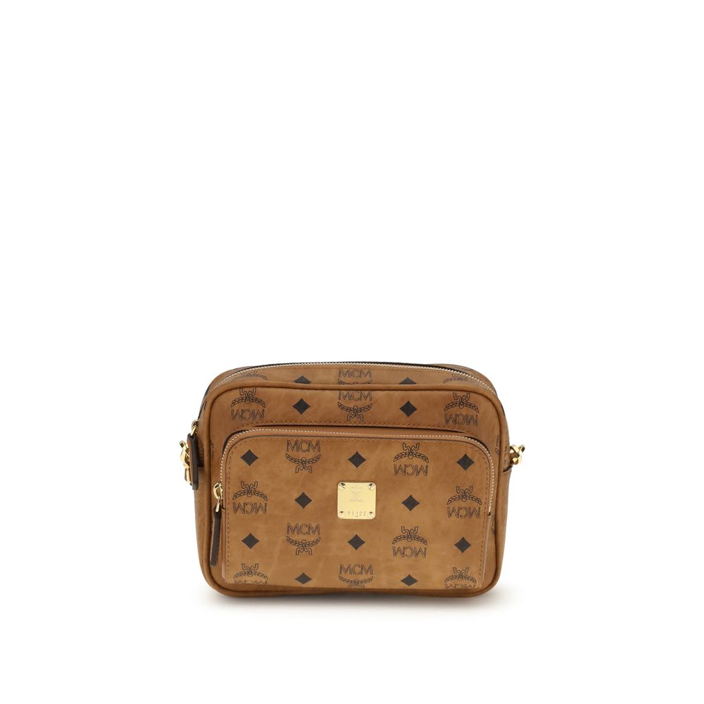 Brown Fabric Shoulder Bag