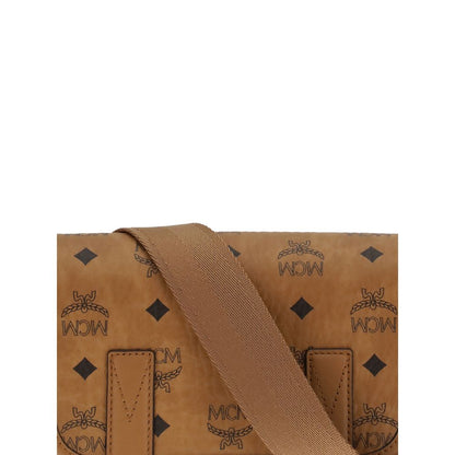 Brown Fabric Shoulder Bag