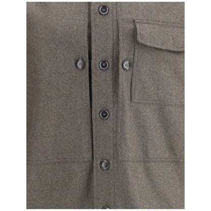 Gray Wool Coat