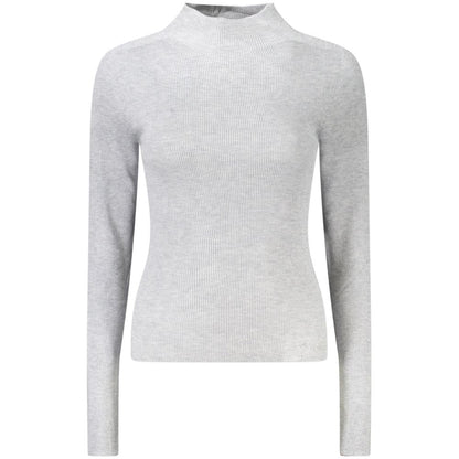 Gray Wool Women Sweater