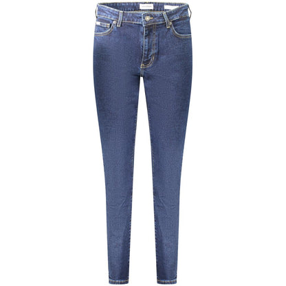 Blue Cotton Women Jean