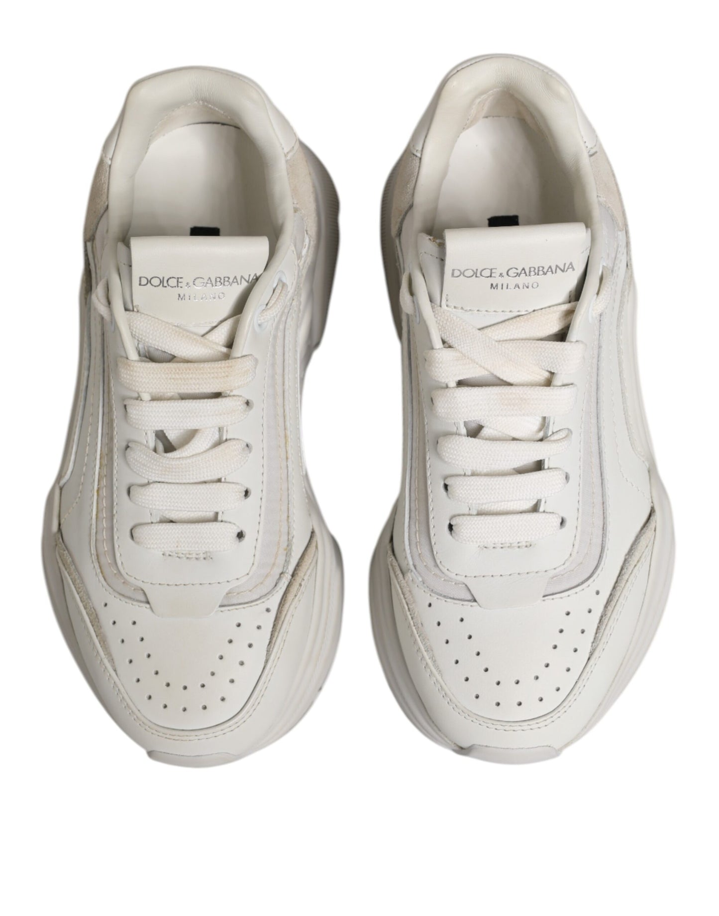 White Daymaster Low Top Sneaker Shoes