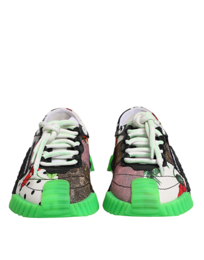 Multicor DG Logo Leopard Cherry Sneaker Shoes