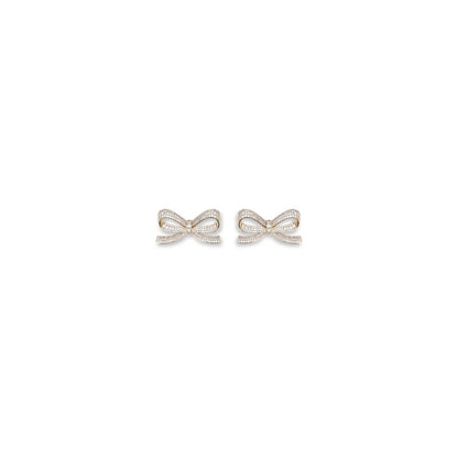 Crystal bow Earrings