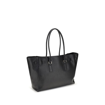 Black Calf Leather Bos Taurus Shoulder Bag