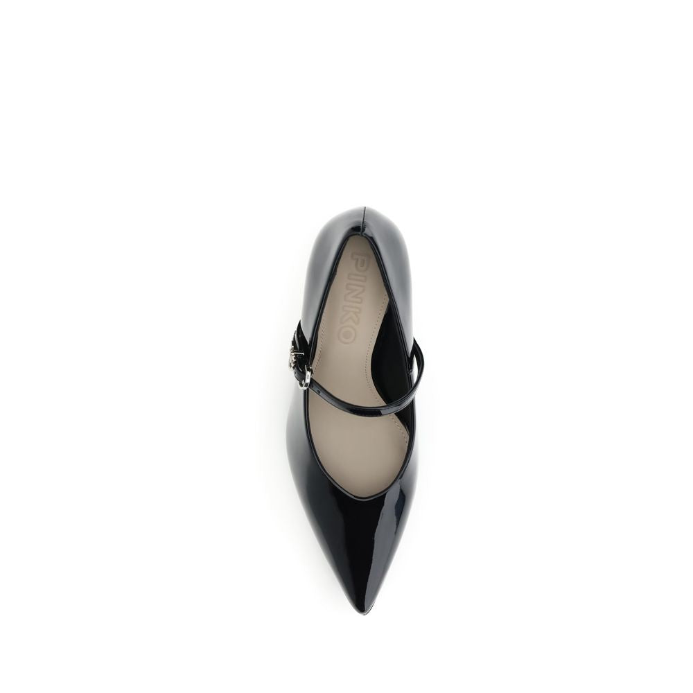 Black Calf Leather Bos Taurus Pumps