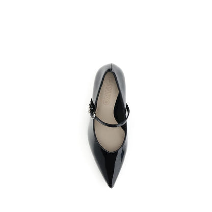 Black Calf Leather Bos Taurus Pumps
