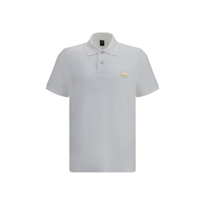 White Cotton Polo Shirt