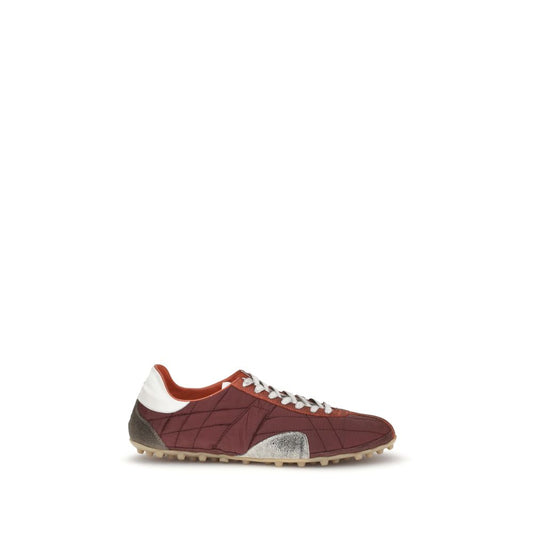 Multicolor Cotton Low Top Sneakers