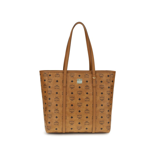 Beige Fabric Handbag