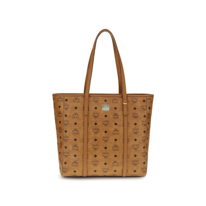 Beige Fabric Handbag