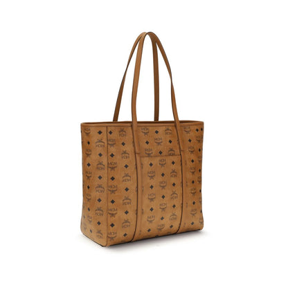 Beige Fabric Handbag