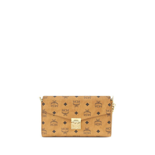 Beige Fabric Shoulder Bag